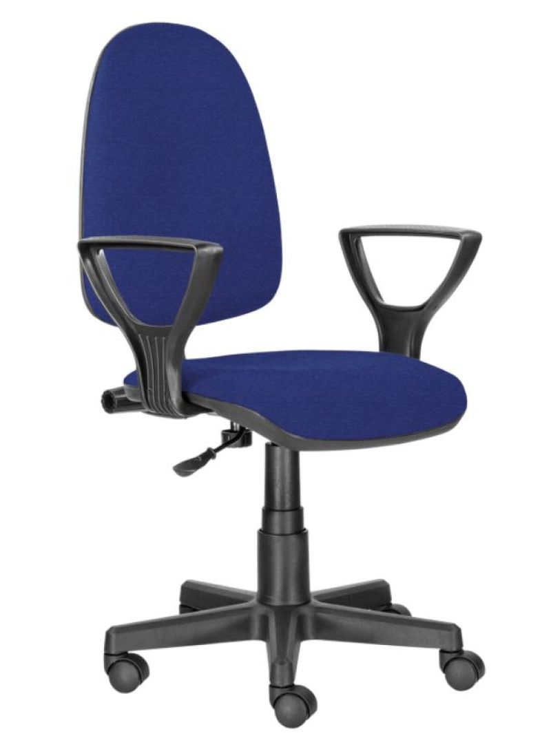 Кресло офисное с обивкой из ткани престиж