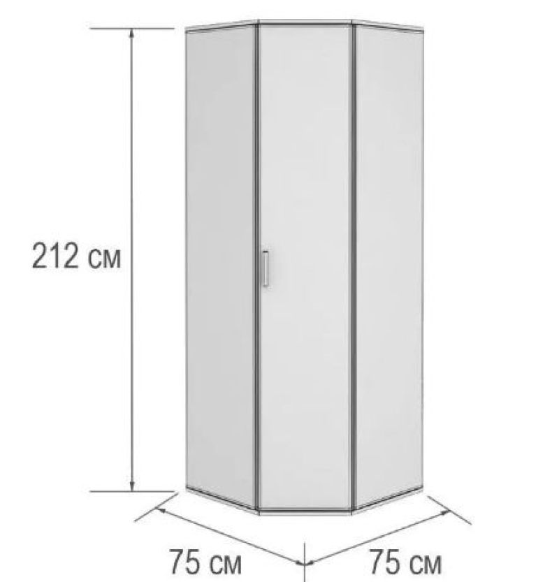 Шкаф белла угловой размеры